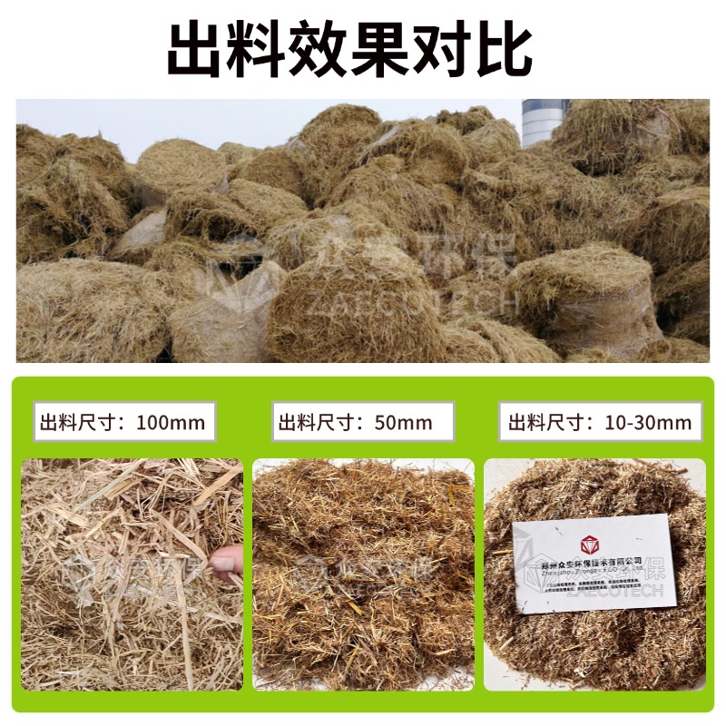 破碎粉碎后物料